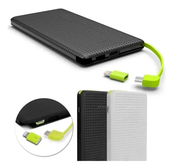 Carregador Portátil PowerBank 10000 mAh (Carregamento Rápido)