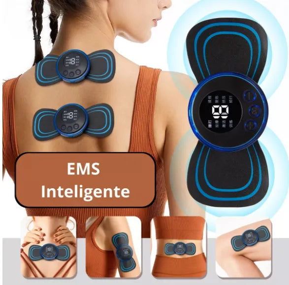 Massageador Portátil de Pescoço Elétrico (Aliviador de dor no Músculo Cervical)