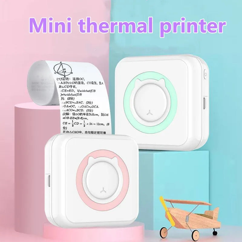 Impressora Térmica Portátil Mini de Gatinho 200dpi (Android e iOS) 57mm